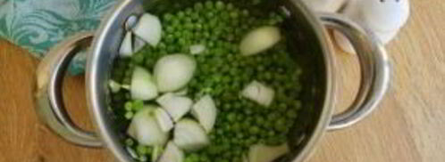 суп из зеленого гороха. Шаг 3