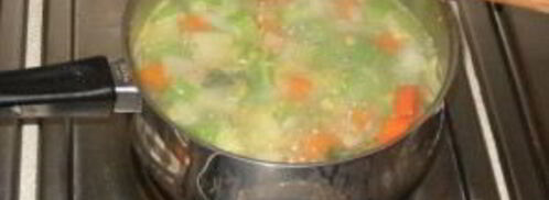 суп с горохом и окороком. Шаг 3