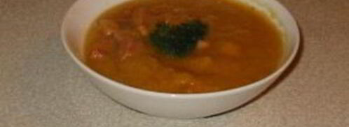 суп с горохом и окороком. Шаг 6