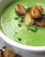 Суп со свежим горохом