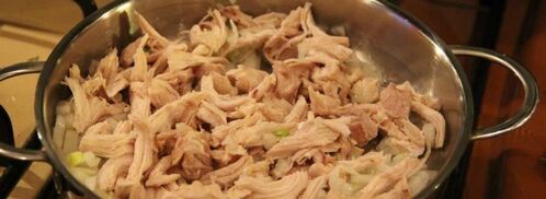 гречневый суп с курицей. Шаг 9