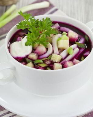 Холодник из свеклы