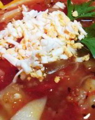 Холодный летний суп