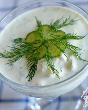 Холодный огуречный суп