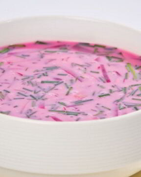 Холодный свекольный суп