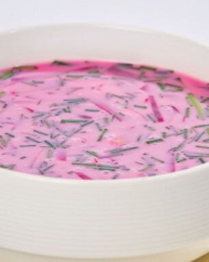 Холодный свекольный суп