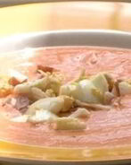 Холодный томатный суп Салморехо