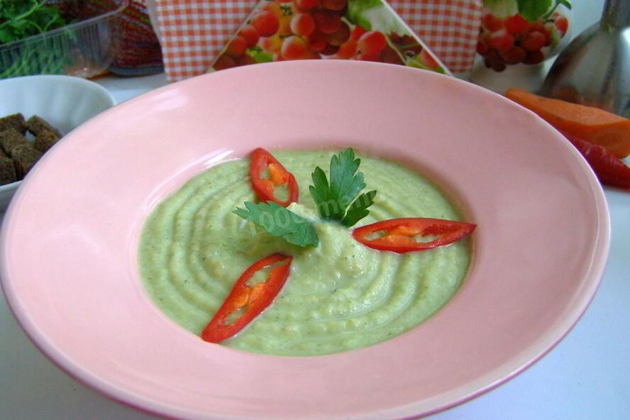 Рецепт крема суп из брокколи со сливками