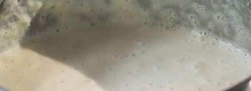 крем-суп из трески с кнелями. Шаг 4