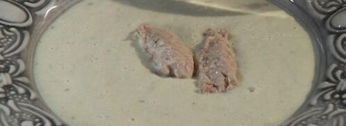 крем-суп из трески с кнелями. Шаг 5