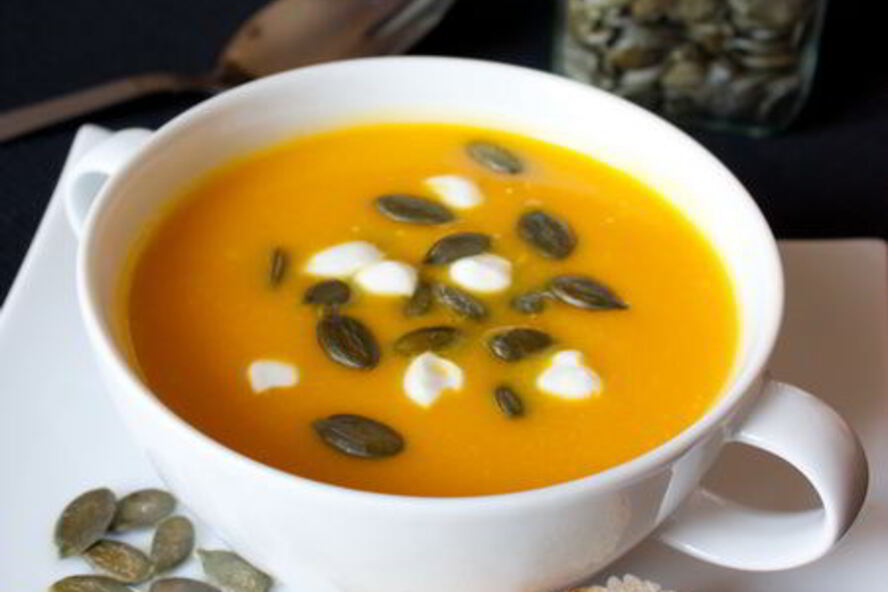 Рецепт крема-супа из тыквы