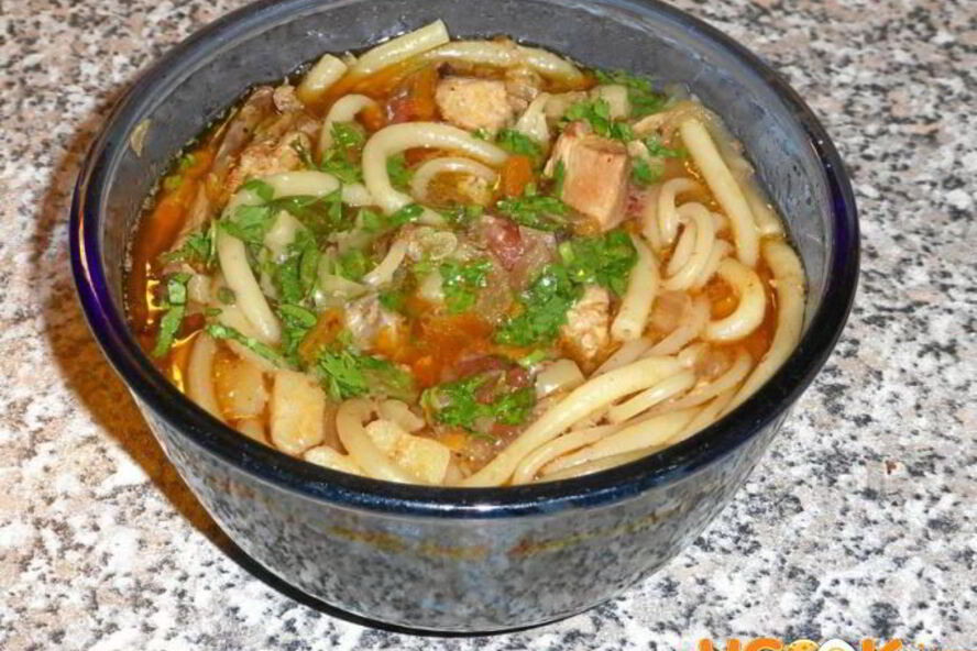 Рецепт лагмана с курицей