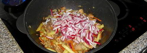 лагман с курицей. Шаг 11