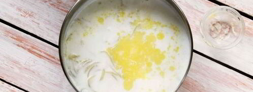 молочный суп с макаронами. Шаг 7