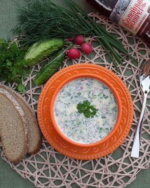 Окрошка Деревенская