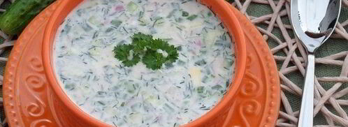 окрошка деревенская. Шаг 13