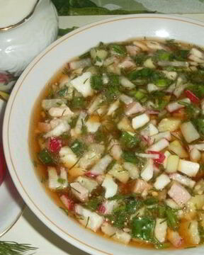 Окрошка классическая