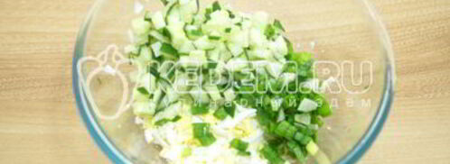 окрошка крестьянка. Шаг 4