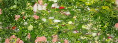 окрошка на белом квасе. Шаг 3