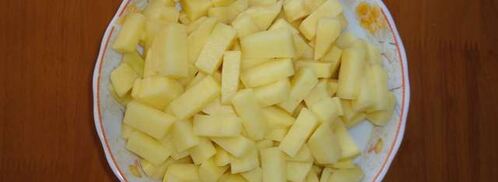 окрошка на бульоне. Шаг 2