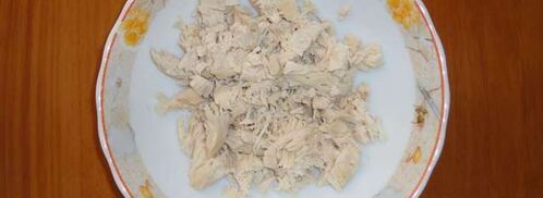 окрошка на бульоне. Шаг 8