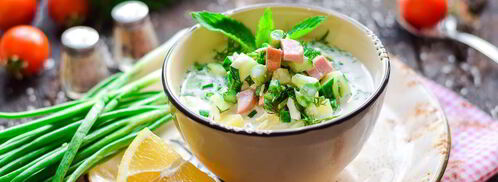 окрошка на минералке. Шаг 10