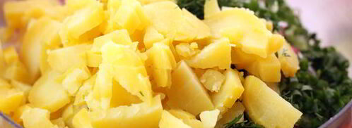 окрошка на минеральной воде. Шаг 5