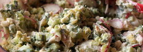 окрошка на минеральной воде. Шаг 7