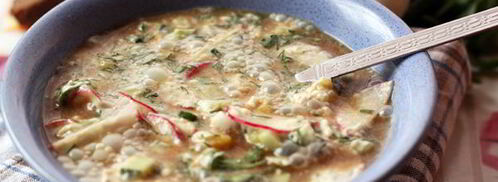 окрошка на минеральной воде. Шаг 8