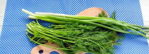 окрошка на сметане. Шаг 9