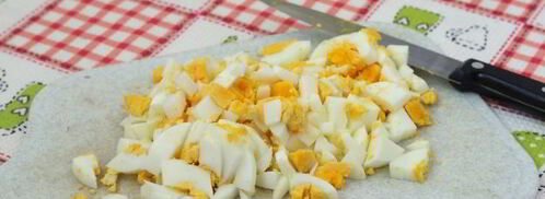 окрошка на сыворотке и сметане. Шаг 9