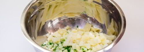 окрошка на сыворотке. Шаг 7