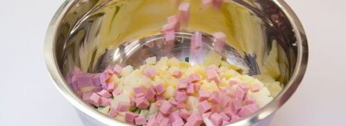 окрошка на сыворотке. Шаг 8