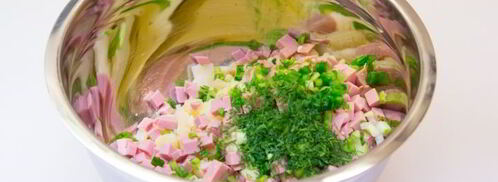 окрошка на сыворотке. Шаг 10