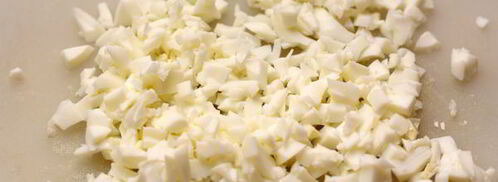 окрошка на тане. Шаг 2