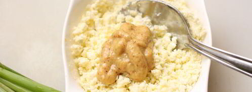 окрошка на тане. Шаг 3