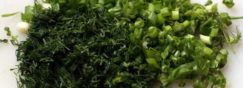 окрошка на тане. Шаг 7