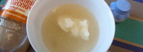 окрошка по-болгарски с яйцами. Шаг 2