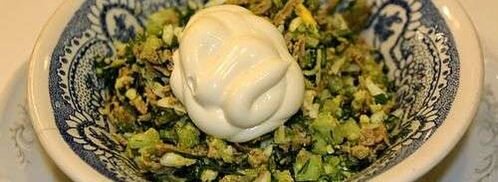 окрошка с мясом. Шаг 23