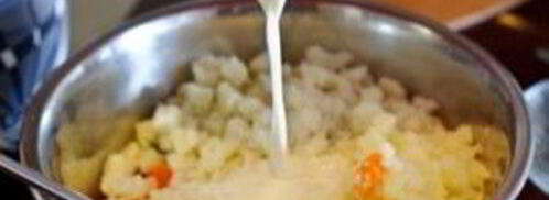 окрошка с сосисками. Шаг 4