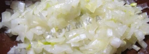 постная окрошка на квасе. Шаг 6