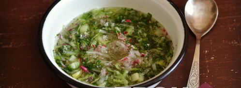 постная окрошка. Шаг 5