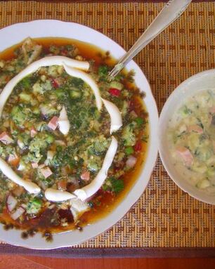 Универсальная окрошка