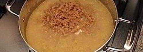 куриный сливочный суп с овощами. Шаг 6