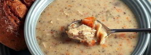 куриный сливочный суп с овощами. Шаг 8