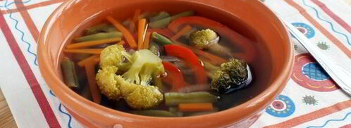 легкий овощной суп. Шаг 8