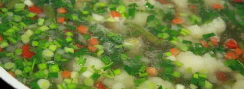 легкий суп с индейкой и овощами. Шаг 6