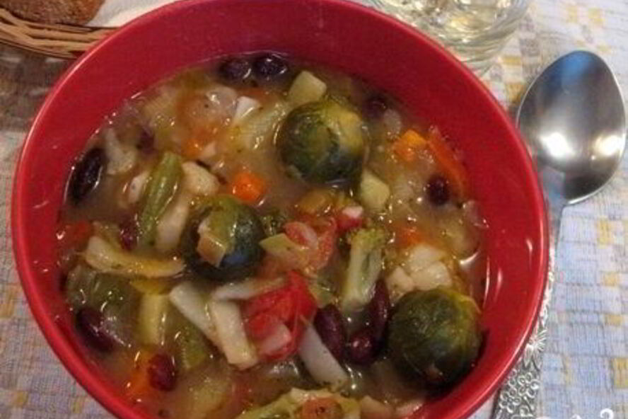 Рецепт минестроне овощной