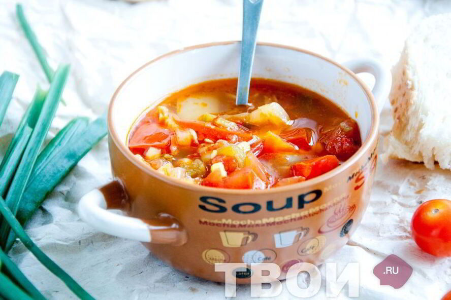 Рецепт овощного диетического супа