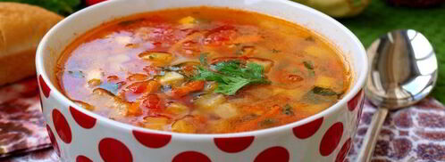 овощной суп с кабачками и помидорами. Шаг 5